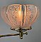 Antique 2-Light Brass Electrified Vapor Gas Ceiling Light Fixture by Best Light Co. - Circa 1900
