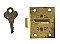 Antique Steel Half Mortise Cylinder Cabinet Lock with Key by Eagle Lock Co. - Circa 1900
