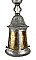 Antique Arts and Crafts Ceiling Lantern with Mica Shade