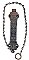 Antique Cast Iron Extra Heavy Chain Bolt or Latch by Sargent & Co. - Circa 1888