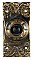 Antique Wrought Bronze Electric Doorbell in "Eulalia" Design by Reading Hardware Co. - Circa 1897
