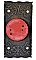 Antique Wrought Bronze Electric Doorbell in "Eulalia" Design by Reading Hardware Co. - Circa 1897
