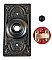 Antique Cast Brass Electric Doorbell in "Aramis" Design by Sargent & Co. - Circa 1901