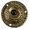 Antique Wrought Bronze Aesthetic Doorbell - Circa 1890