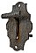 Antique Cast Iron Door Bell Lever by Russell & Erwin - Circa 1882
