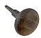 Antique Mahogany Wooden Door Bell Pull - Circa 1880