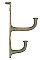 Antique Cast Bronze Arts & Crafts Style Coat Hook - Circa 1910