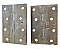 Antique 4" Cast Iron Door Butt Hinge by T. & C. Clark - Circa 1840