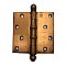 Antique Stanley Ball Bearing Bronze Plated Steel Butt Hinge 4-1/2" x 4-1/2"