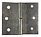 Antique 3" x 3-1/2" Cast Iron Right Hand Lift-Off Butt Hinge - Circa 1870