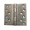 Antique 4-7/16" x 4-1/2"  Cast Iron Butt Hinge - Circa 1850