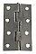 Antique 2-3/8" x 4" Cast Iron Butt Hinge - Circa 1880