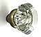 Antique Petite Octagonal or 8-Point Crystal / Glass Door Knob Single - Brass Neck