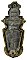 Antique Arts & Crafts "Wickham" Brass Door Knocker by Janusch Mfg. - Circa 1925