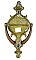 Antique Cast Bronze Colonial Revival Doorknocker by H. B. Ives - Circa 1930