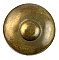 Antique Wrought Brass Doorknob and Roses Set by P. & F. Corbin - French Curve Knobs - Circa 1930