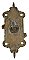 Antique Cast Bronze Door Drop T-Handle or Pull - Circa 1890
