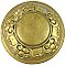Antique Wrought Bronze Door Knob in "Nubian" Design by Yale & Towne - 3/8" Spindle - Circa 1921
