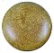 Antique Large Cast Bronze Door Knob - 3/8" Spindle - Circa 1910