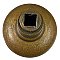 Antique Cast Bronze Door Knob - 3/8" Spindle - Circa 1910