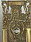Pair of Antique Cast Bronze Door Push Plate in "Columbian" Design by Reading Hardware Co. - Circa 1899