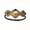 Antique Solid Brass Aesthetic Wrought Brass Bail Pull - 3" on Center