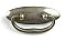 Antique Set of 4 Nickel Plated Bronze Oval Drawer Pulls Circa 1920