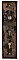Antique Cast Iron Aesthetic Movement Pattern Door Plate by Russell & Erwin Hardware - Circa 1880
