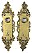 Antique Cast Bronze "Hardwick" Design Door Plate by Russell & Erwin - Circa 1909