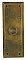 Antique Cast Brass "Stonington" Design Door Plate by Yale & Towne - Circa 1915