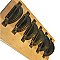 Antique Brass Art Deco Drawer or Bin Style Pulls - Set of 6 - Circa 1925