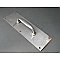 Vintage Stainless Steel Door Pull With Plate