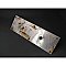 Vintage Stainless Steel Door Pull With Plate