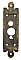 Antique Cast Bronze "Como" Design Door Plate by Penn Hardware - Circa 1907