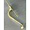 Vintage Single Brass Door Pull