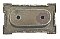 Antique Cast Iron Recessed Flush Pull or Sash Lift - Circa 1880