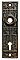 Antique Cast Bronze Aesthetic Movement Door Plate in "Arcadia" Design By Sargent & Co. - Circa 1888