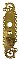 Antique Cast Bronze Door Plate - Possibly By P. & F. Corbin - Circa 1892