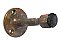 Antique Cast Brass Door Stop
