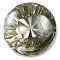 Antique Glass Ball and Cast Brass Door Knobs and Rosettes by P. & F. Corbin - Circa 1923