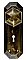 Antique Cast Bronze Door Set in "Hanford" Design by Reading Hardware - Circa 1915