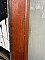 Antique 48” x 93-1/2” Quartersawn Oak Frosted Window Panel - Circa 1890