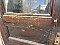 Antique Chestnut Half Glass Exterior Door - Includes Jamb - Circa 1880