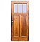 Antique 35” x 78-3/4” Fir Exterior Door - Circa 1900
