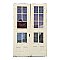 Antique 55” x 89” Pine Exterior Storm Door Pr - Circa 1920