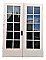 Pair of Antique 60” x 80-5/8” Pine French Doors - Circa 1920