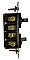Antique Leviton Combination Double 3-Way Switches - New Old Stock - Circa 1930