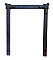 Antique Wrought Iron Fireplace Frame Arts and Crafts Gothic - Circa 1910