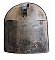 Antique Steel Fireplace Summer Cover - Circa 1880