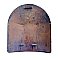 Antique Steel Fireplace Summer Cover - Circa 1880